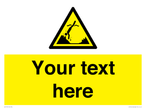 Custom Warning submerged objects